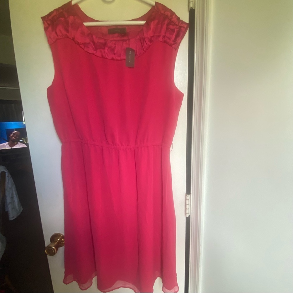 The Limited‎ Fuchsia Sleeveless Dress XL NWT